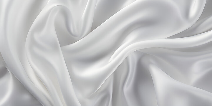 Premium AI Image  Pearlescent silk reflections foilembellished