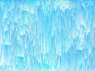 Colourful digital abstract computer generated glitch art