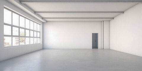 Fototapeta premium A minimalist background with gradient of greys - Generative AI