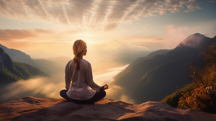 Embracing Peaceful Yoga at Sunrise