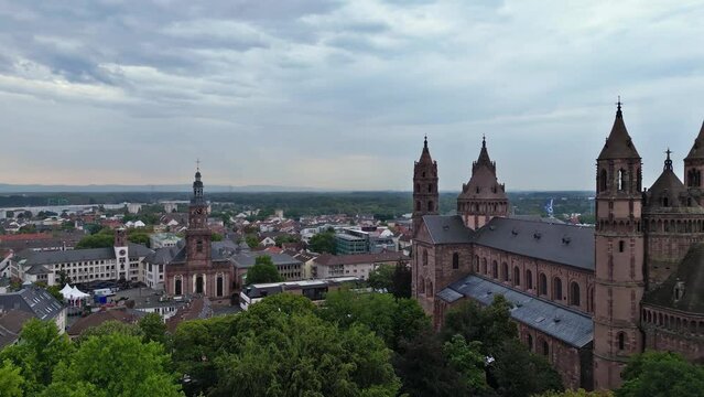 Worms, Deutschland: Der ber&uuml;hmte Dom
