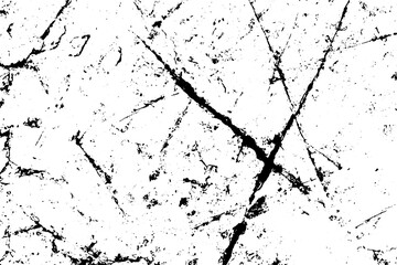 Vector the cracks rock texture white and black.