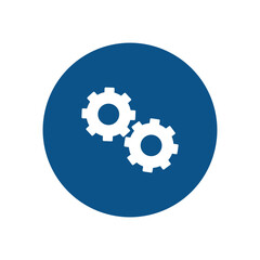 Cog vector icon which can easily modify or edit


