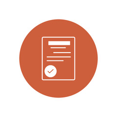 Document vector icon which can easily modify or edit

