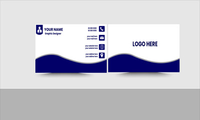 Business card design template, Clean professional business card template, visiting card, business card template