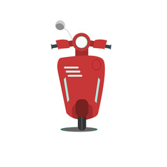 Scooter version rouge