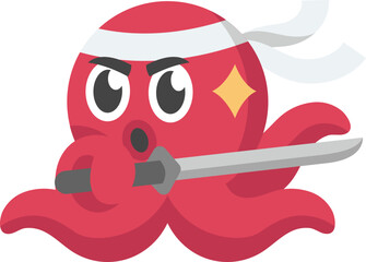 Cute Octopus Illustration