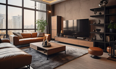 Modern Living Room 