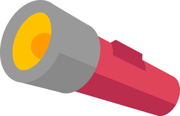 Simple Flashlight Illustration