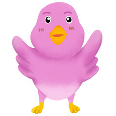 cartoon bird