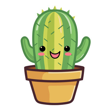 Cute Cactus Magic A Kawaii Lover's Enchantmen
