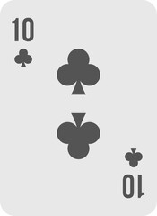Simple Poker Card Illustration
