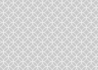 グレーの七宝の模様の入った壁紙の画像
