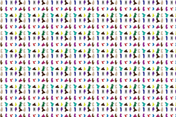 seamless abstrack patten design art in illustrator .