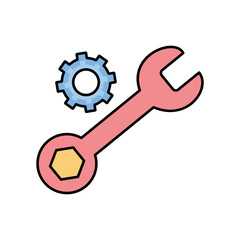 Configuration vector icon which can easily modify or edit

