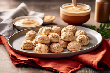 Delicious food on the table - Generative AI