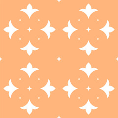 Vector. Seamless mediterranean geometric pattern, ornamental swatches. Talavera template. Portuguese Azulejo. Turkish decoration. Moroccan mosaic. Spanish porcelain. Ceramic dishes, folk ornament.