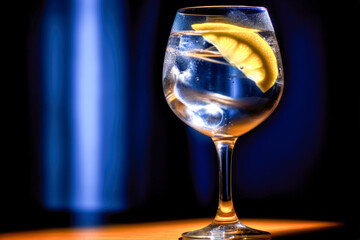 A gin tonic - Generative AI
