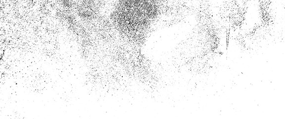 Subtle halftone grunge urban texture vector, distressed black texture, distress overlay texture, white background on cement floor texture, black and white grunge seamless texture.	