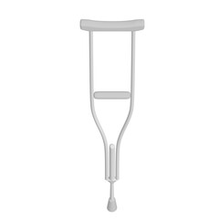 Crutches medical walking sticks for rehabilitation of broken leg