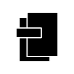 copy glyph icon