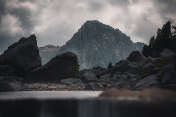 landscape with clouds