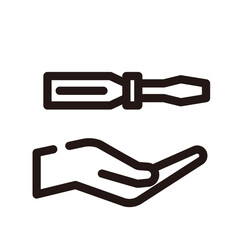 組み立て　代行　修理　工事　　アイコン