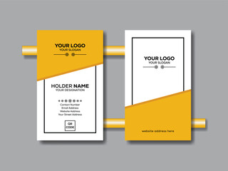 New modern template business card design