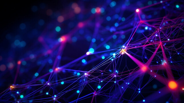 Deep Learning Creative Illustration. Colourful, 8K, High Quality