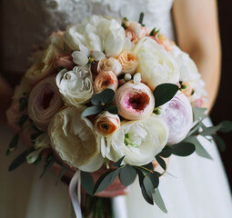 wedding bouquet of flowers