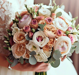 wedding bouquet of flowers