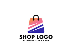 Online Shop logo designs template, Phone Shop logo symbol icon, Logo template icon