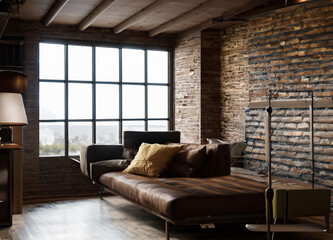 Loft Wohnung, Interieur