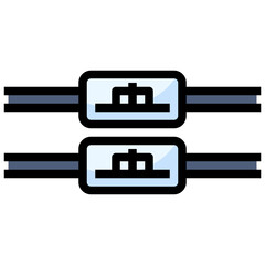 DIODE line icon,linear,outline,graphic,illustration