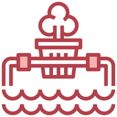 HYDROPONIC GARDENING line icon,linear,outline,graphic,illustration