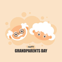 National Grandparents Day background.