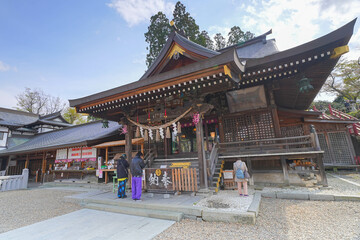 Naklejka premium 櫻山神社