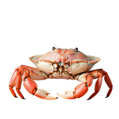 Small crustacean alone against transparent background