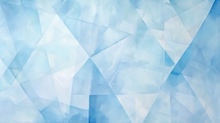 Obraz premium Abstract background with blue triangular shapes.