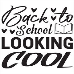 Back to school looking cool