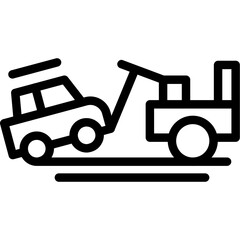 Towed vehicle Icon