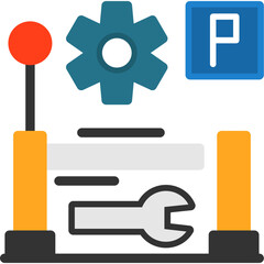 Parking maintenance Icon