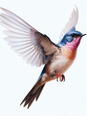 Fototapeta premium Vogel pink