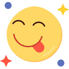 Obraz premium Tongue Icon