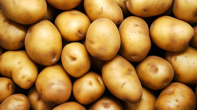 Potatoes background