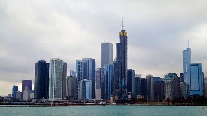 Obraz premium city skyline