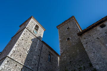 Macchia d’Isernia. Molise, Italy. Church of San Nicola di Bari.