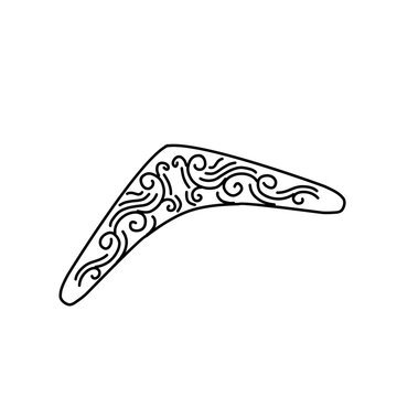 recommend clip art: Boomerang Outline 