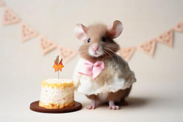 Mouse Birthday Party - Bday Series - Generated with AI