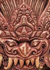 Thai stone carvings and ancient sites